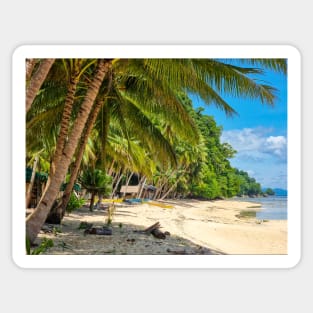 Panaraga Beach, Barobo, Surigao del Sur, Mindanao, Philippines Sticker